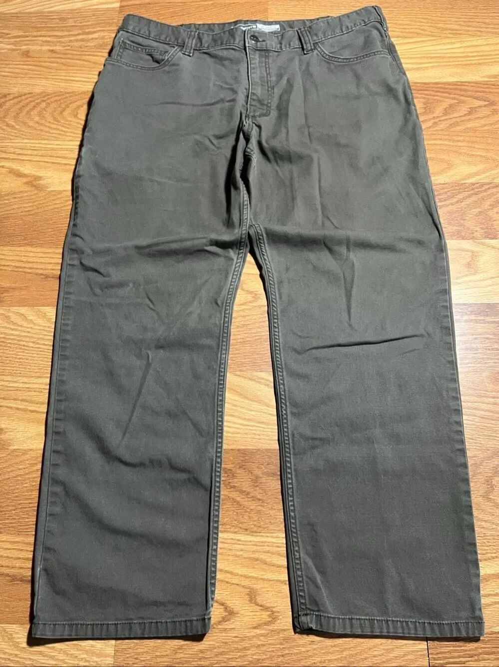 Carhartt Men's Rugged Flex Relaxed Fit Canvas Work Pant 38x30 (Actual 37x29)